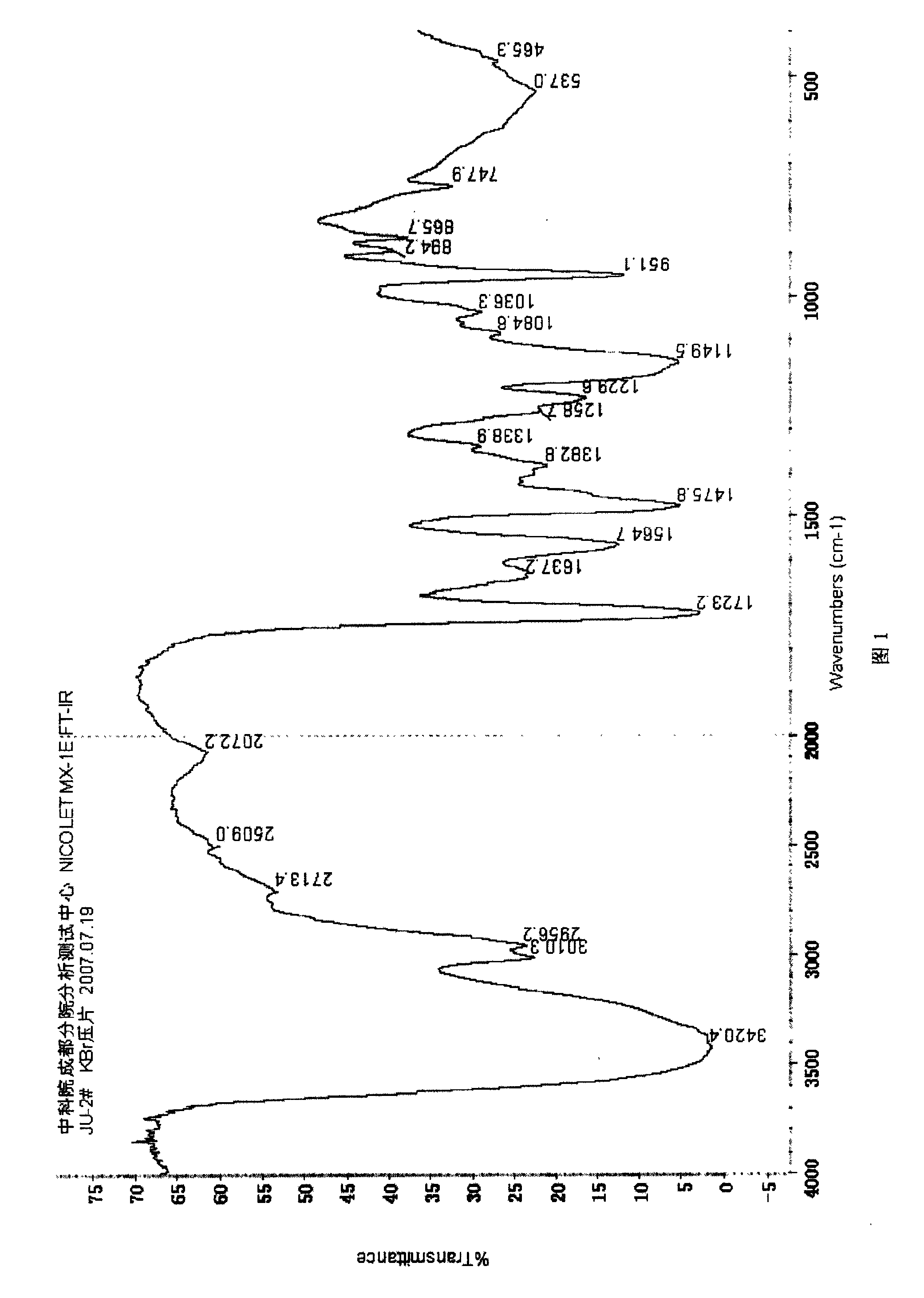 Organic high polymer coagulant and preparation method thereof