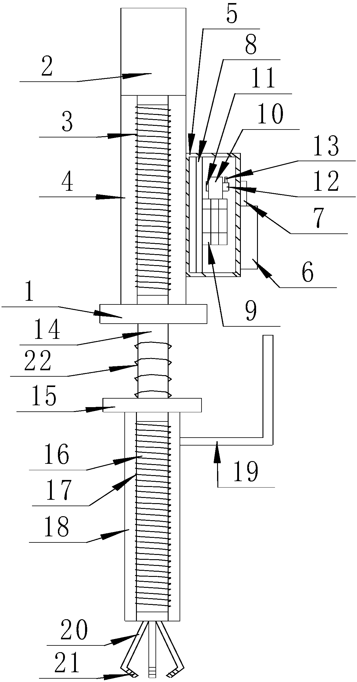 An intelligent force bearing mechanism