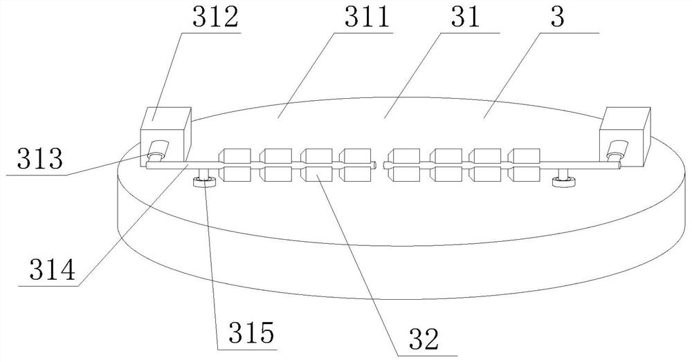 Hot-metal bottle heat preservation covering agent spreading device