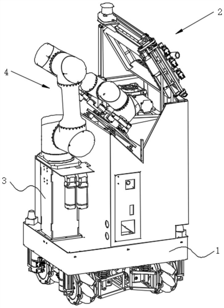 A kind of wall tile laying equipment