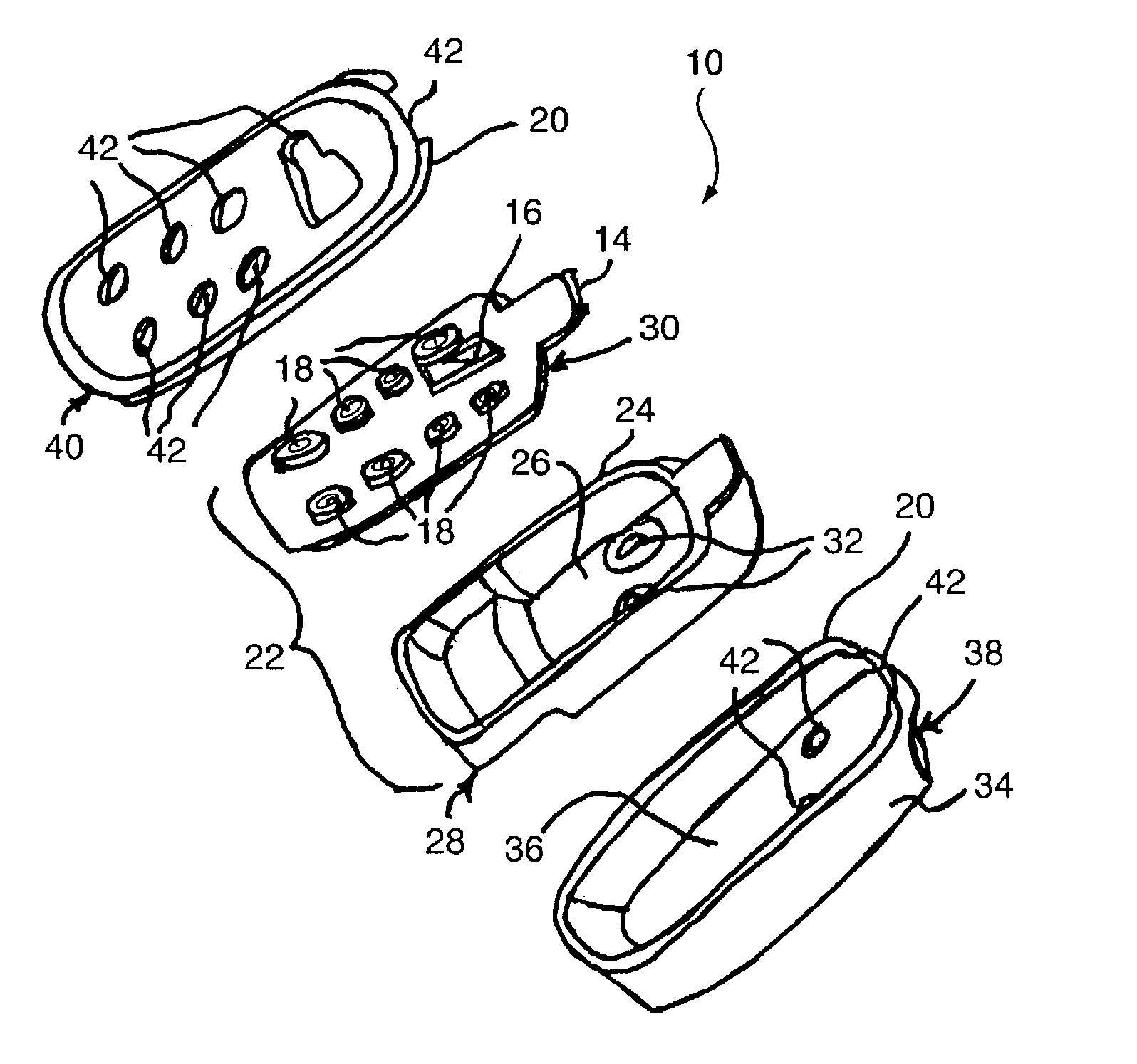 Ocarinas with an inner liner and an outer shell