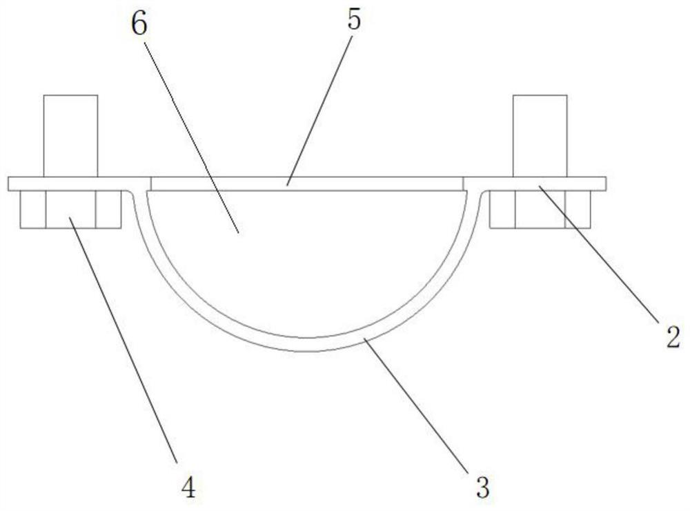 Construction device for one-time forming of pre-pressing grooves