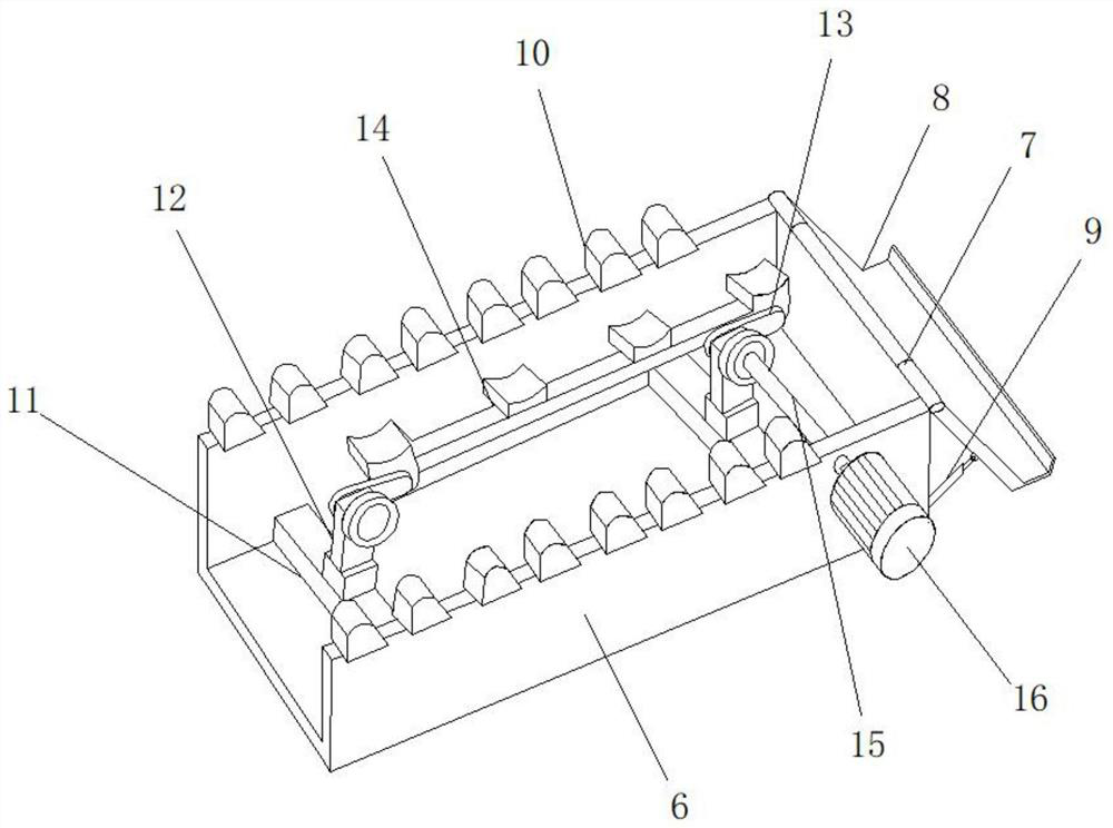 Progressive feeding and automatic clamping combined wood sawing and splitting device