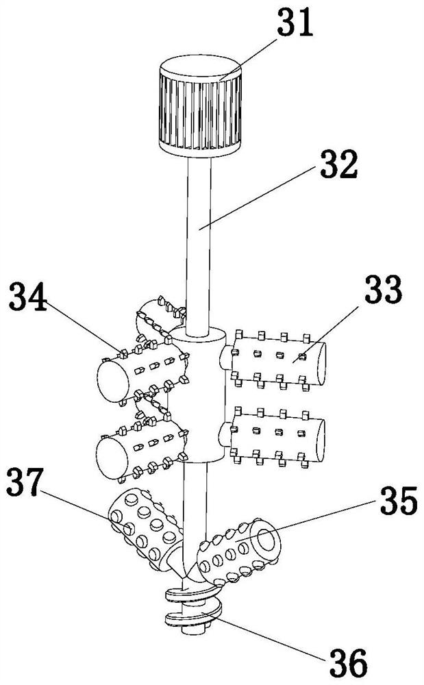 Reaction kettle for solid waste treatment