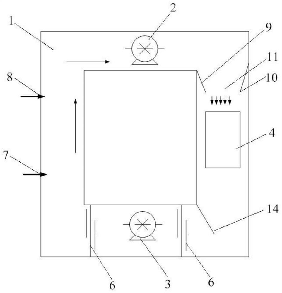 Canal type countercurrent regeneration system for catalyst