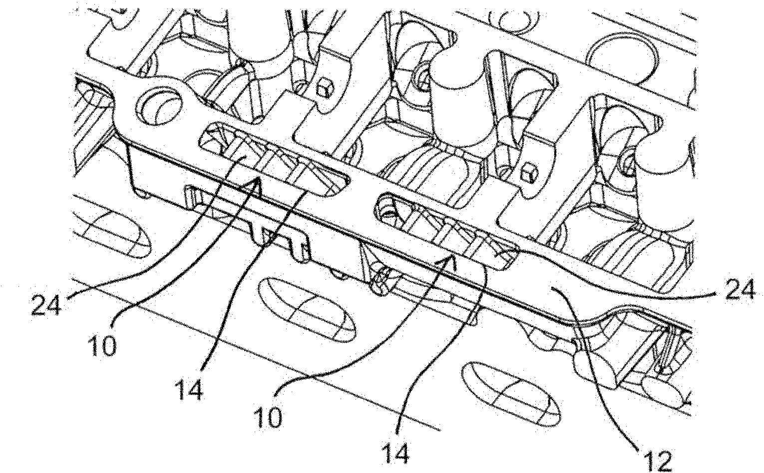 Oil separating device