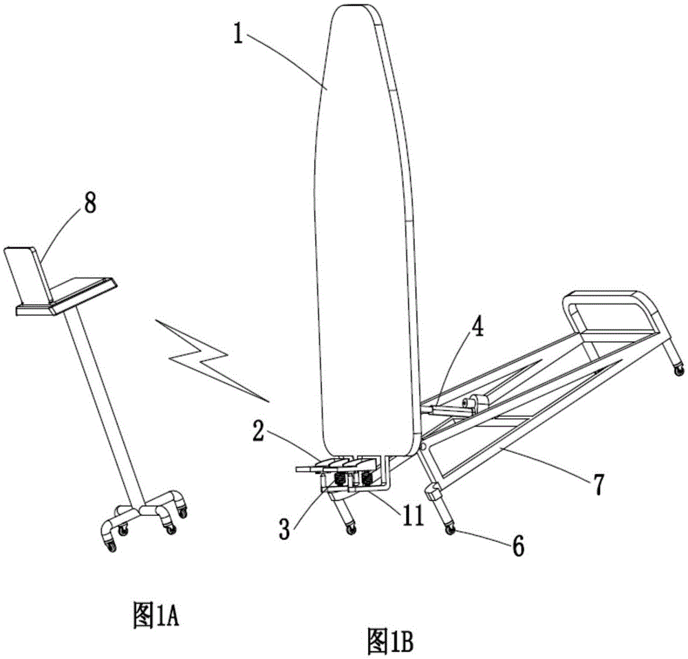 Standing bed for training standing balance