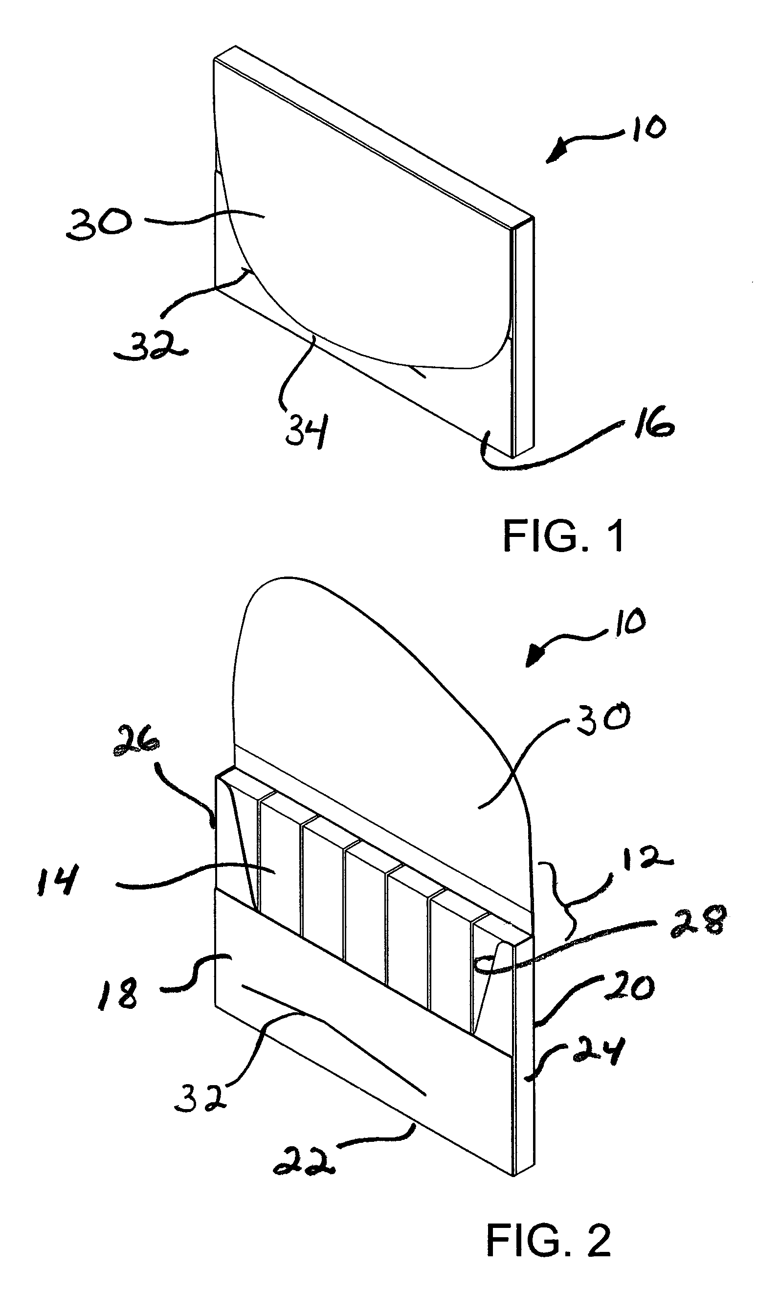 Gum slab package with flap retention