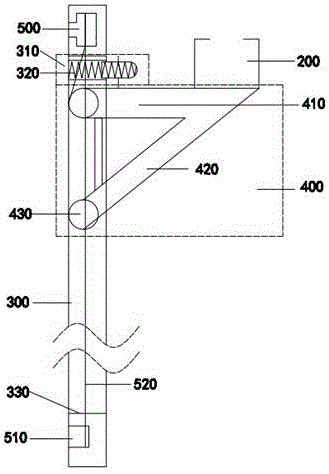 Power-driven lifting plant fiber flower pot installed plant curtain automatically supplying water