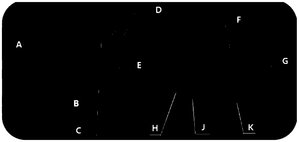 Method for simulating concentration of aircraft cabin fluid extinguishing agent