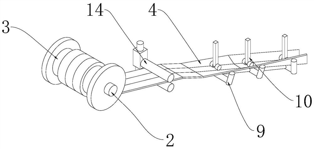 A portable thread embedding device for water conservancy and hydropower projects