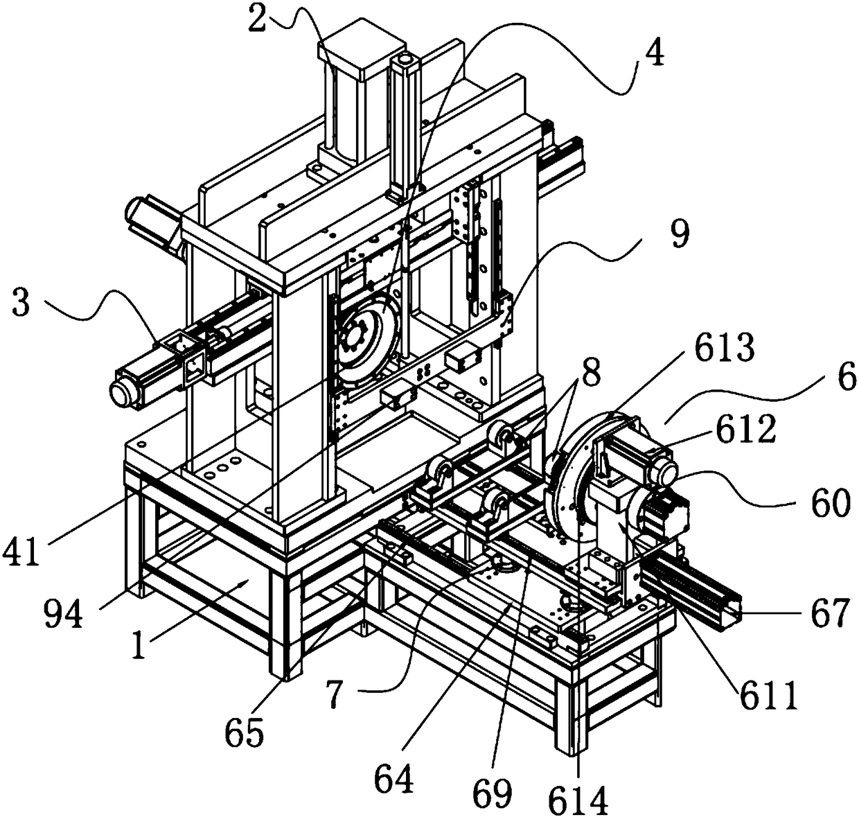 A kind of equipment and process for printing on beer kegs