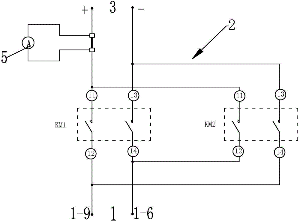 Service life detection device for sodium-sulfur battery and electrolyte ceramic pipe