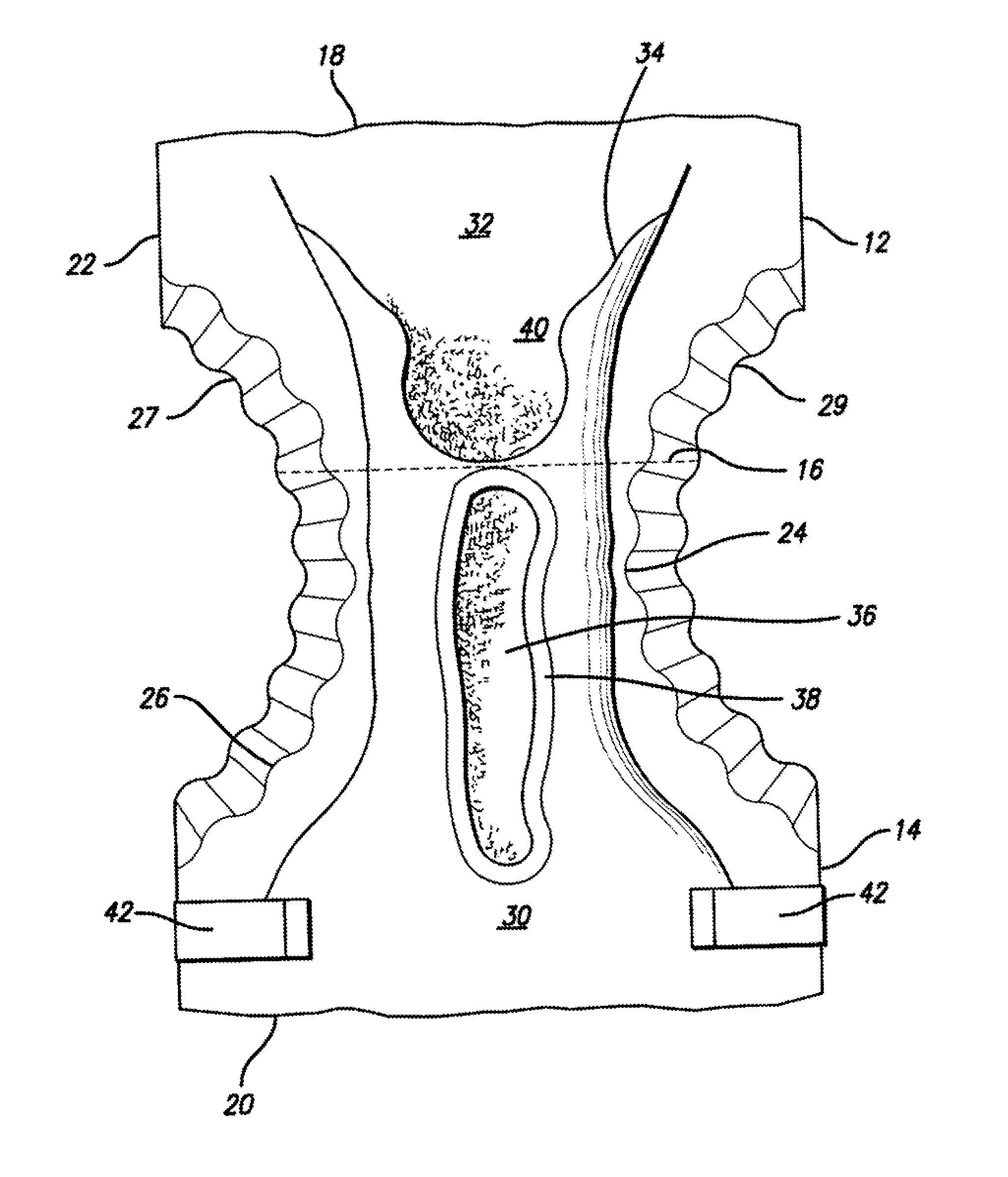 Diaper With Fecal Matter Collector