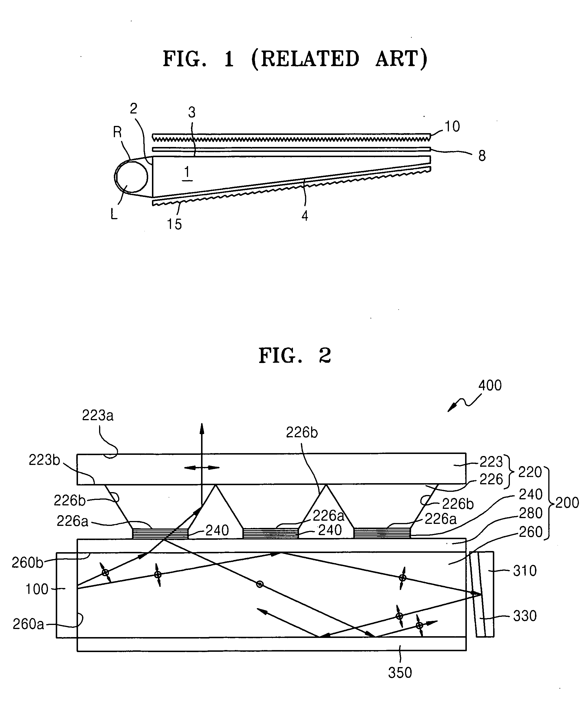 Polarizing light guide plate unit and backlight unit and display device employing the same