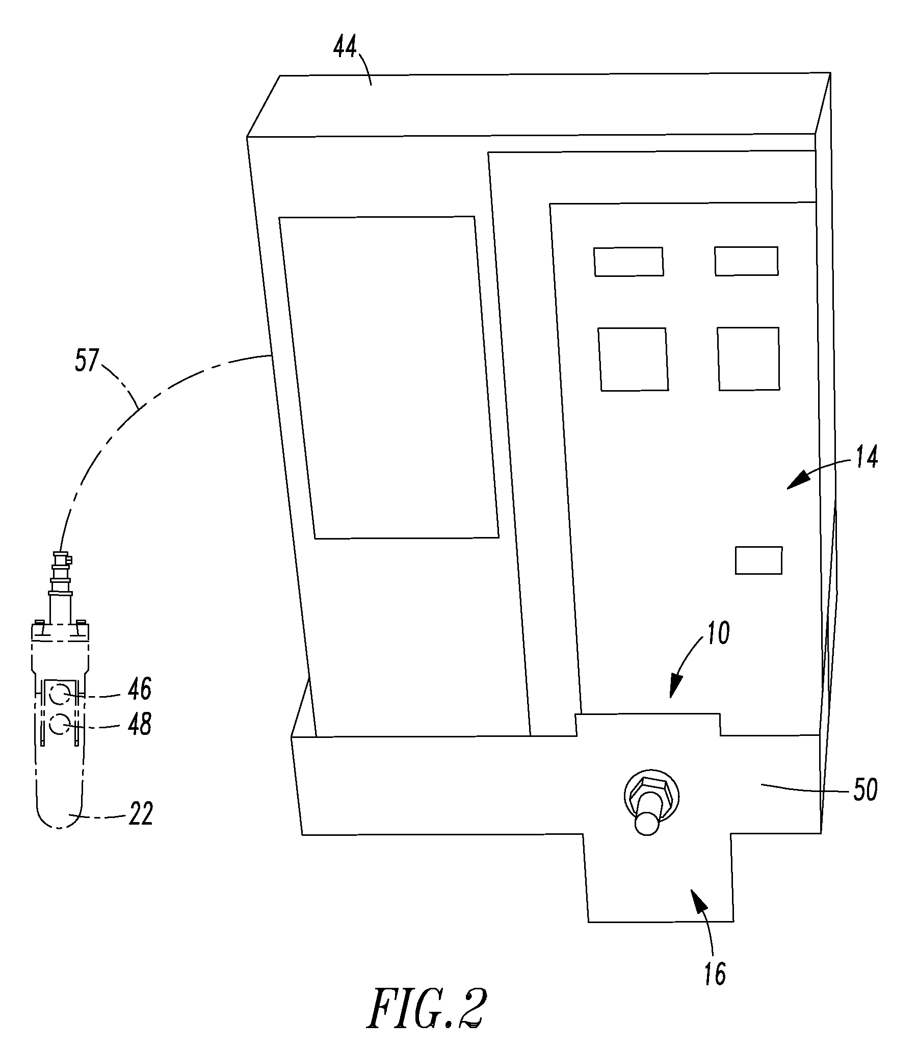 System, network protector enclosure, and automatic racking system