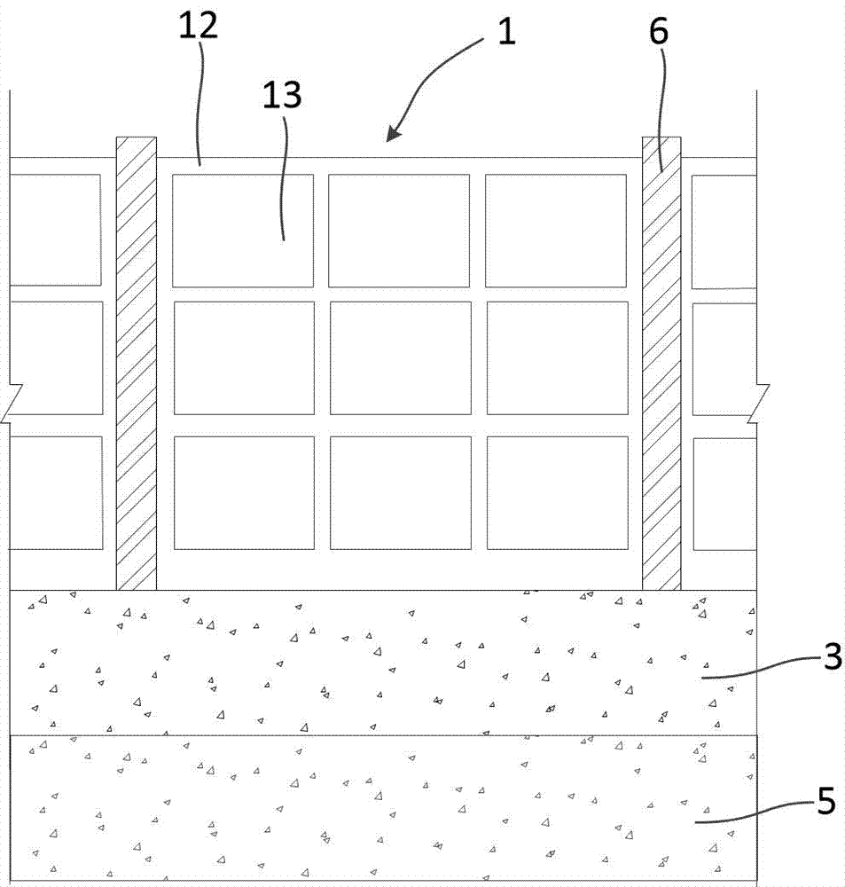 Induction type lifting sound barrier system and working method thereof