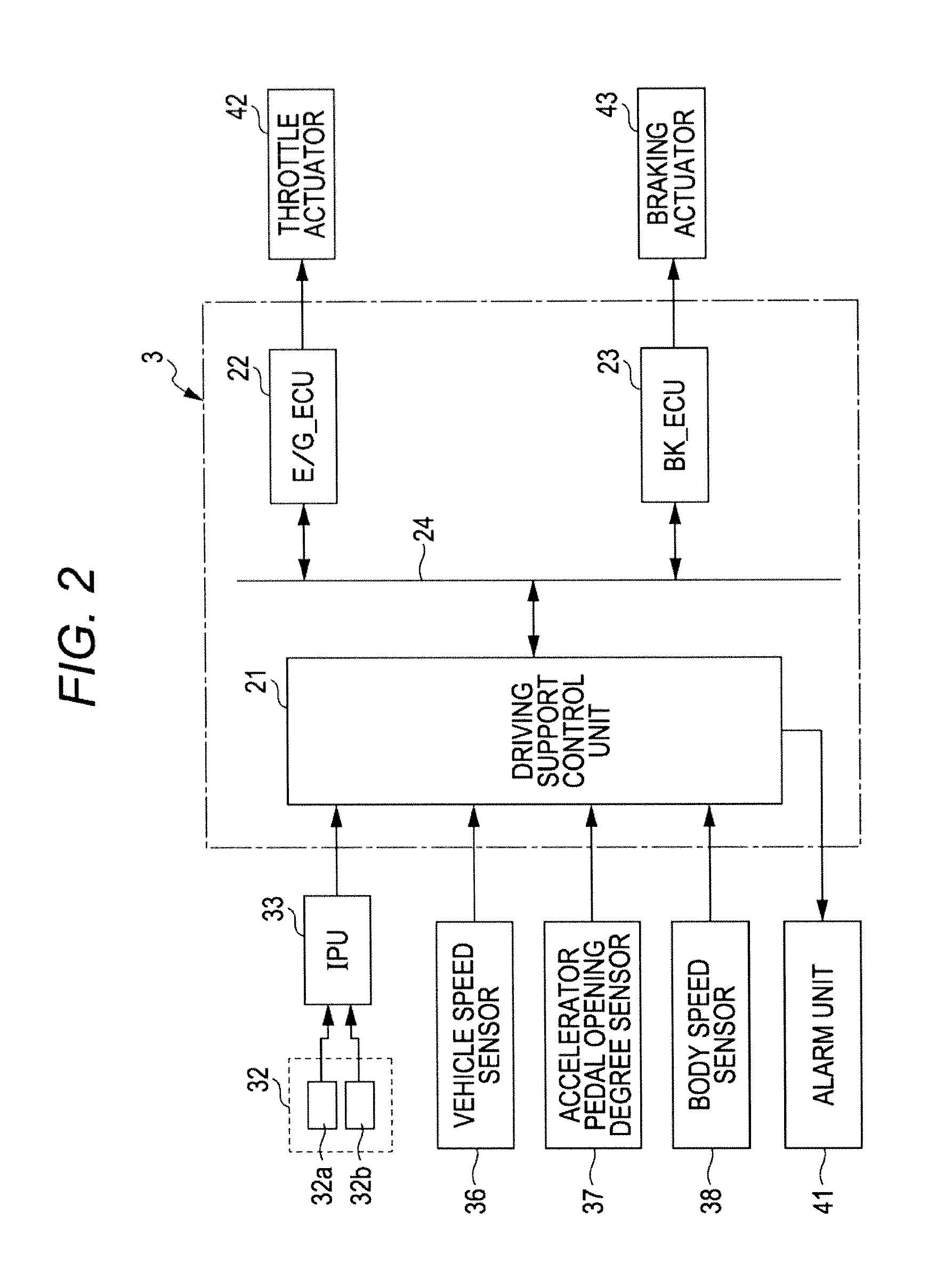 Vehicle driving support apparatus