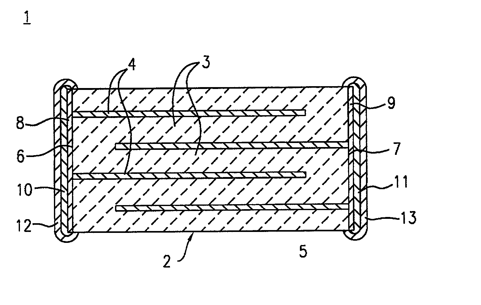 Nonreducing dielectric ceramic and ceramic electronic component using same