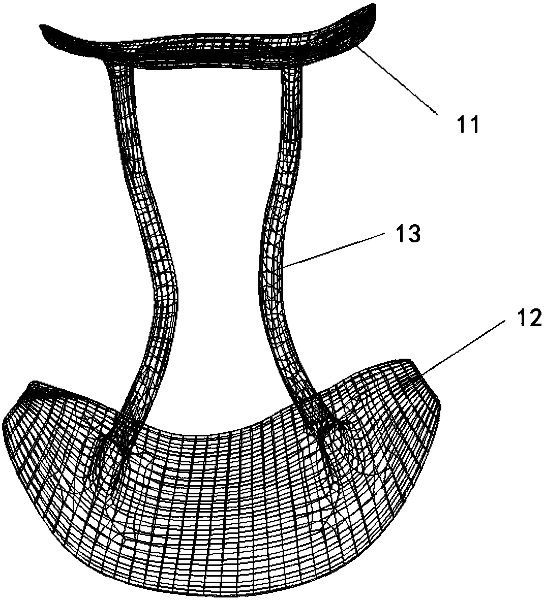 Cervical total spondylectomy implantable prosthesis device of 3D printing