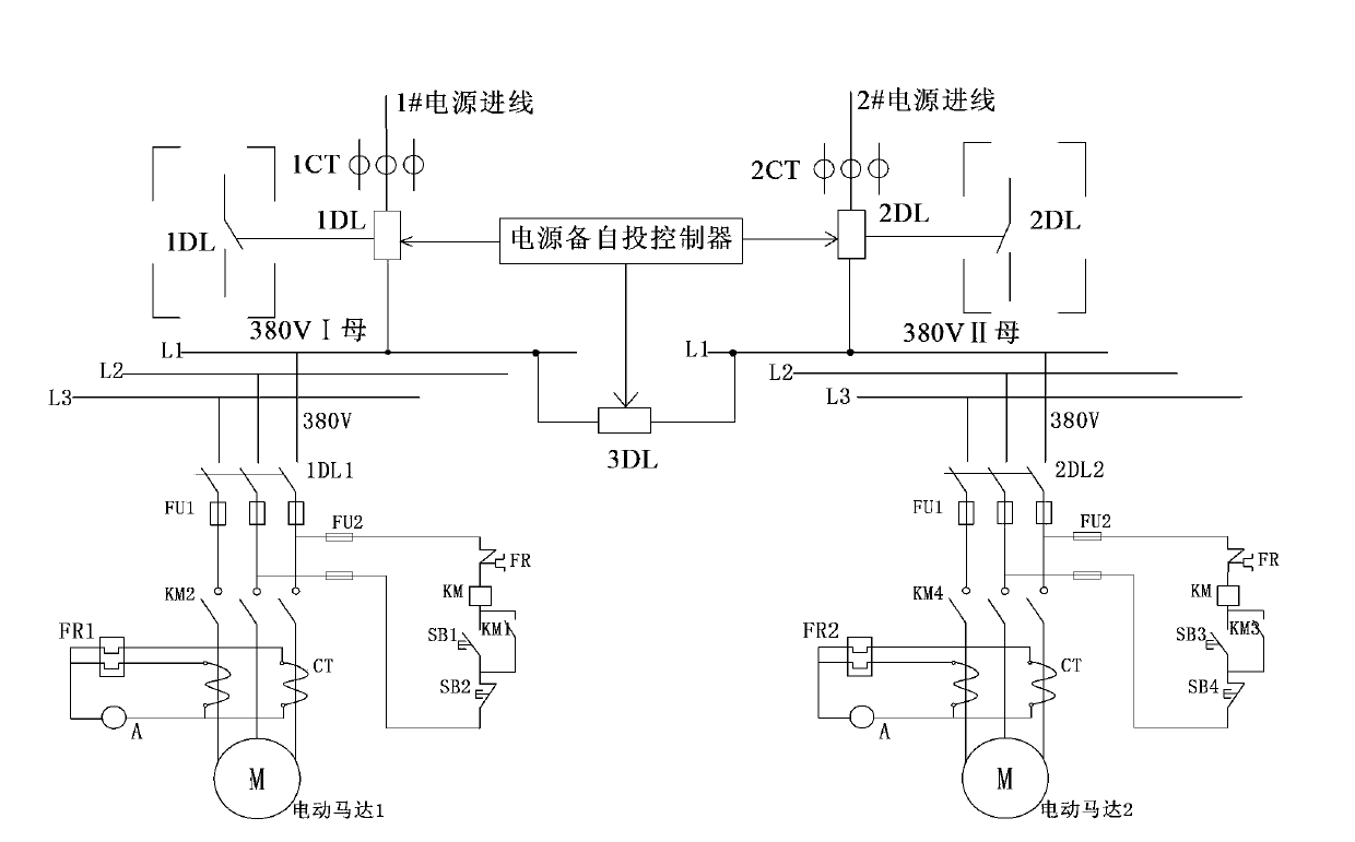 Control method for preventing motor from being switched into short-circuit fault