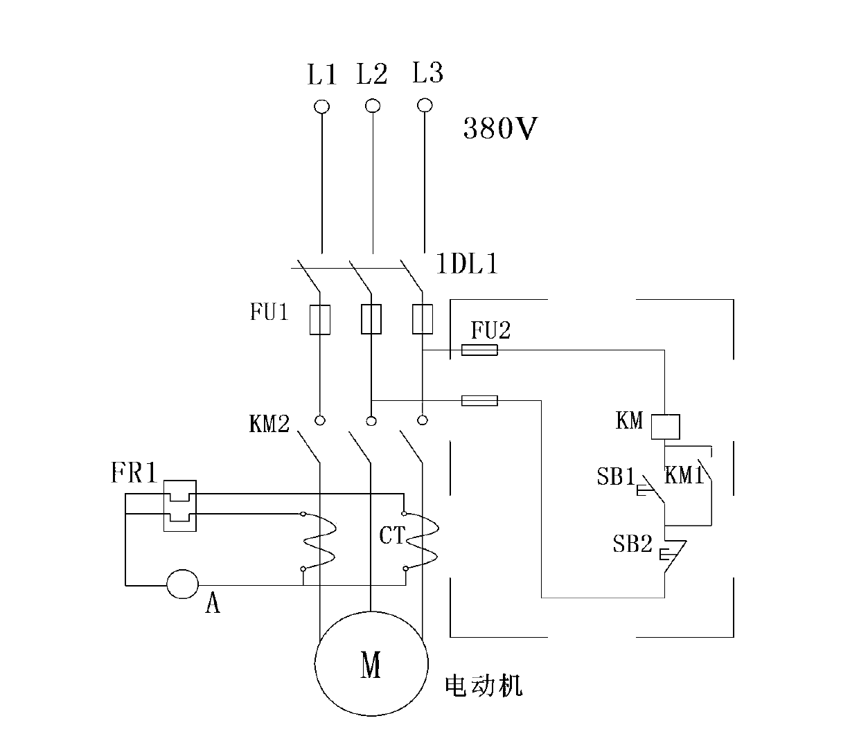 Control method for preventing motor from being switched into short-circuit fault