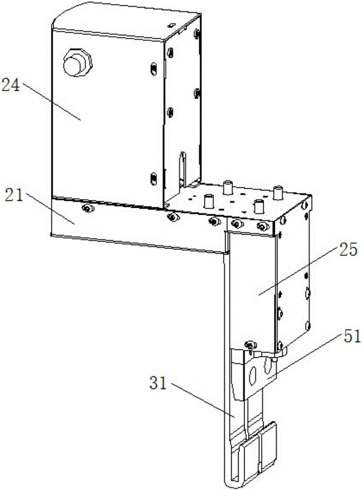 Reliable and efficient carrying mechanical arm used for wafer cassette