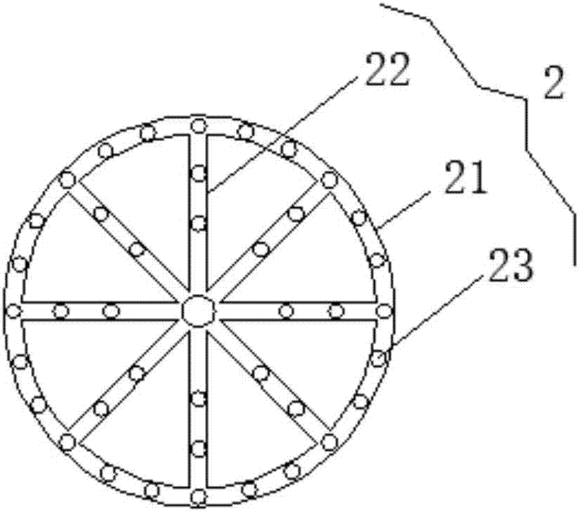 Gas deinsectization grain storage device