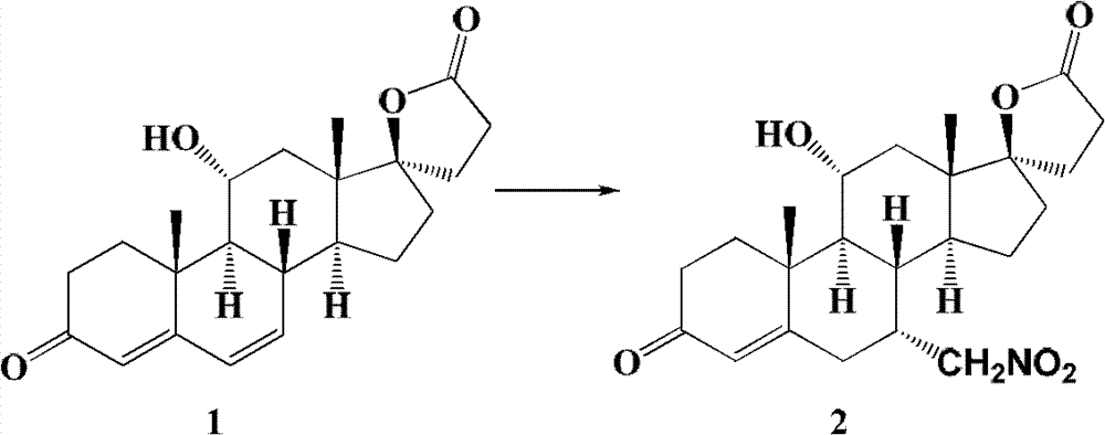 Canrenone derivative steroid compound, preparation method and application in eplerenone preparation thereof