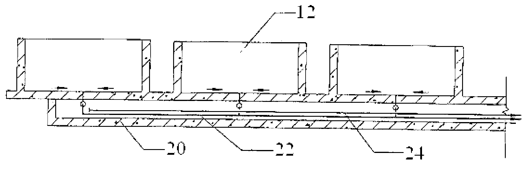 Drainage system of solid waste disposal site