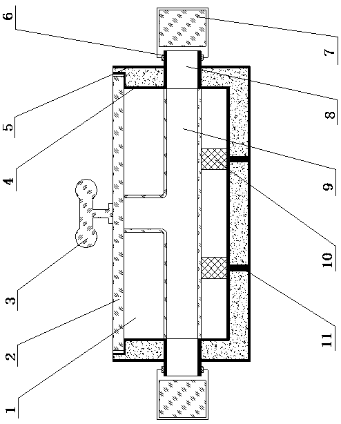 Insect infrared behavior tester and testing method