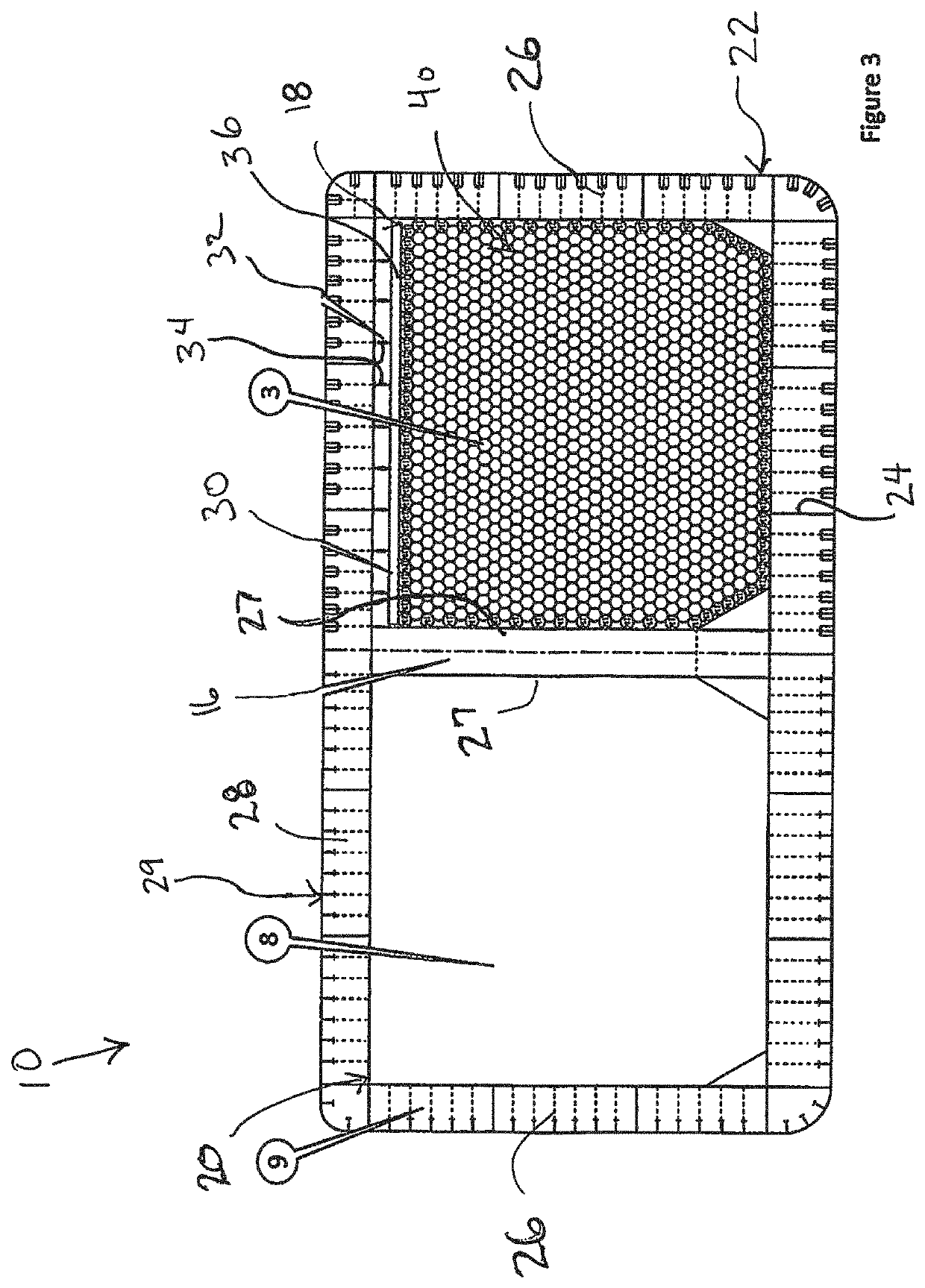 Pipe containment system for ships with spacing guide