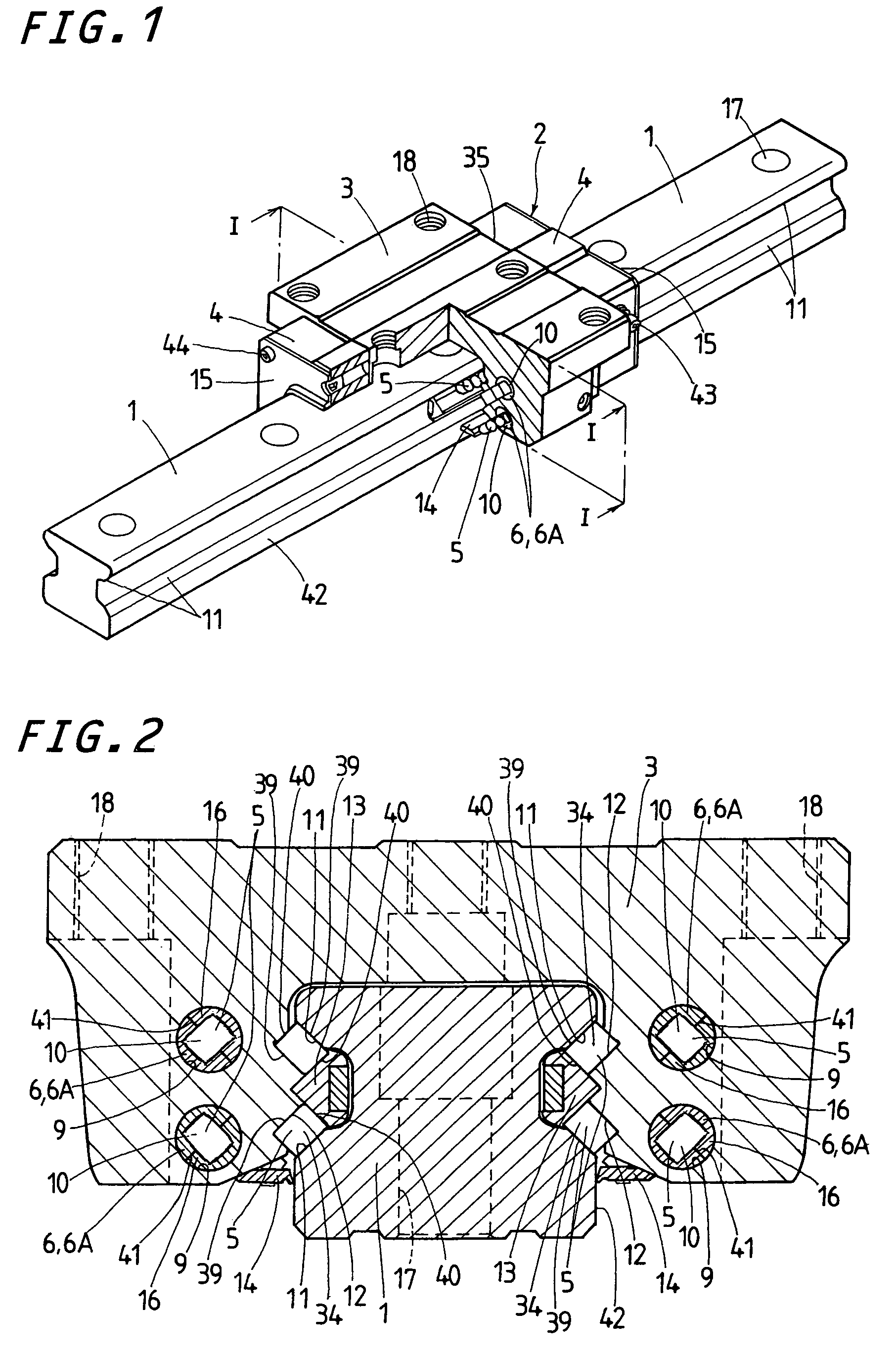 Linear motion guide unit