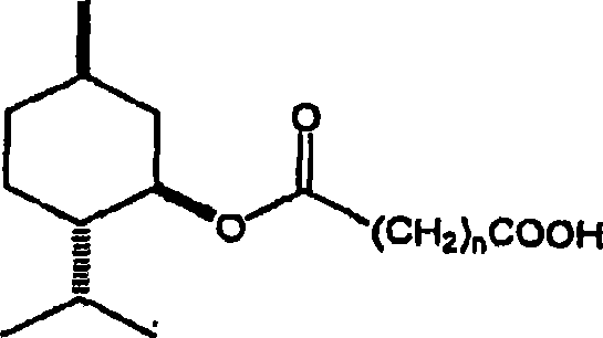 Process for making monomenthyl esters