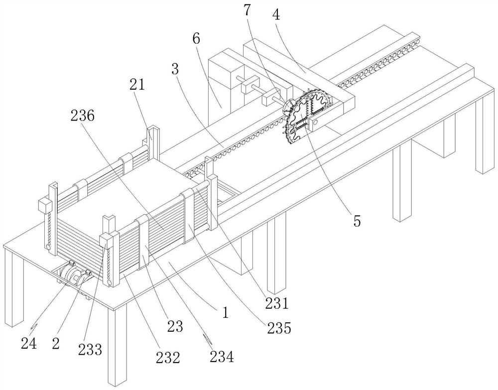 Automatic decorative wood board processing equipment