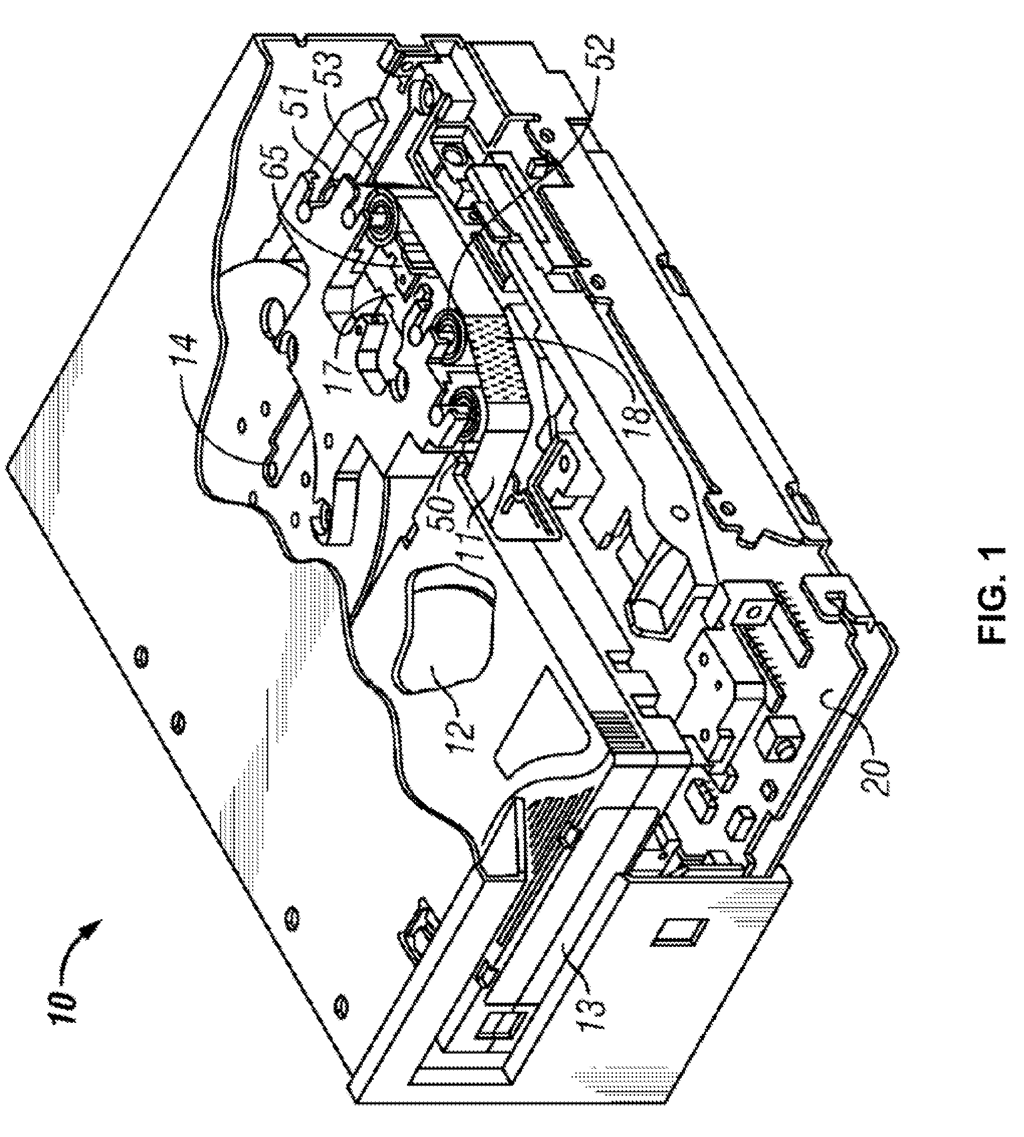 System, method, and computer program product for servo compensator switching in high vibration environments