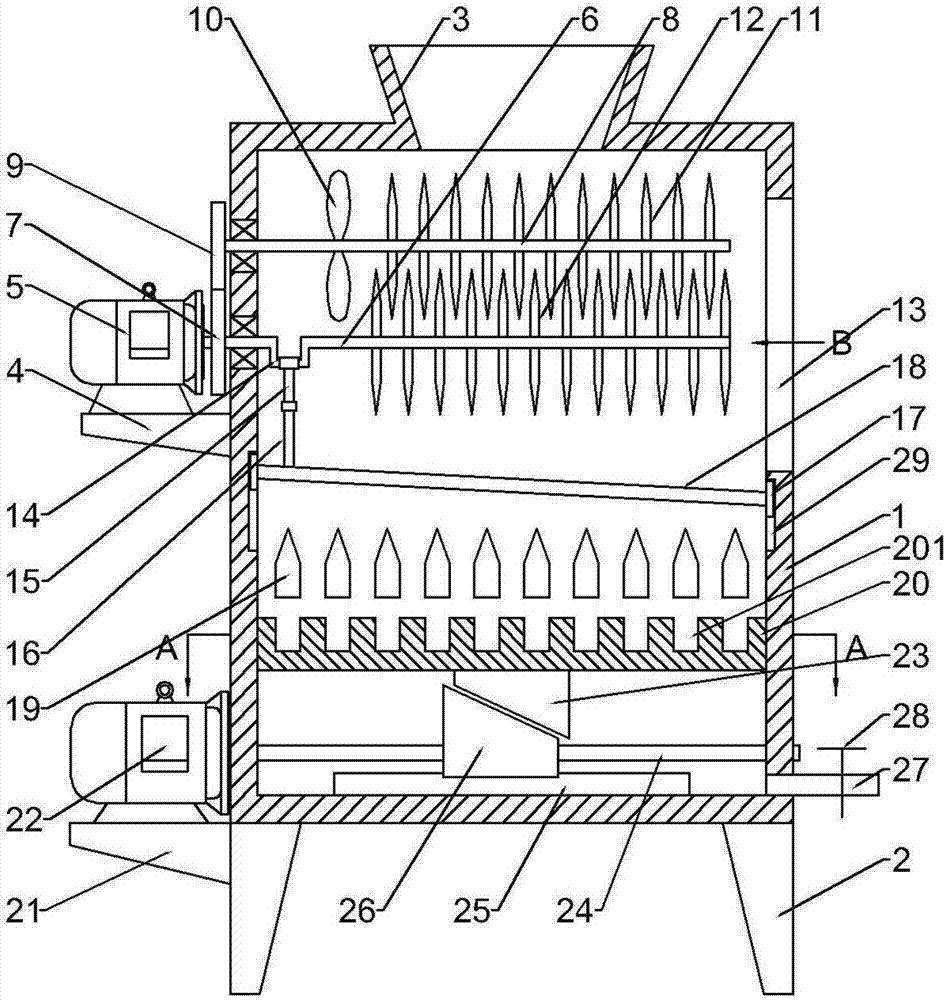 Shelling and cold-pressing integrated device used for production of camellia oil