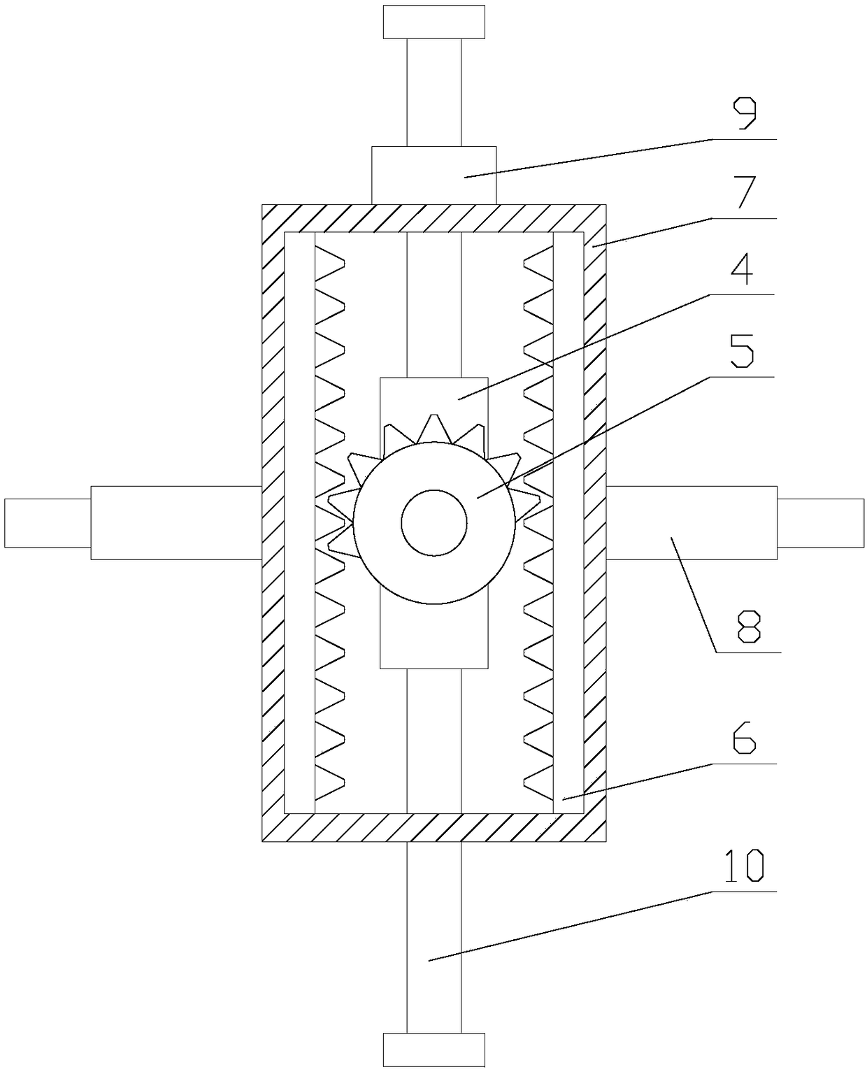 Intelligent knapsack having massaging and replacing functions