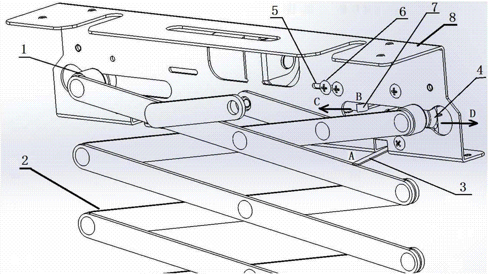 Limit stroke adjustable clothes airing machine and adjusting method thereof