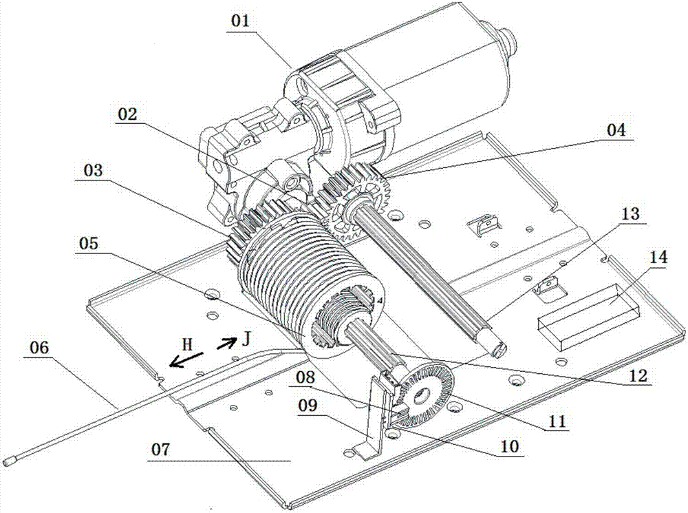 Limit stroke adjustable clothes airing machine and adjusting method thereof