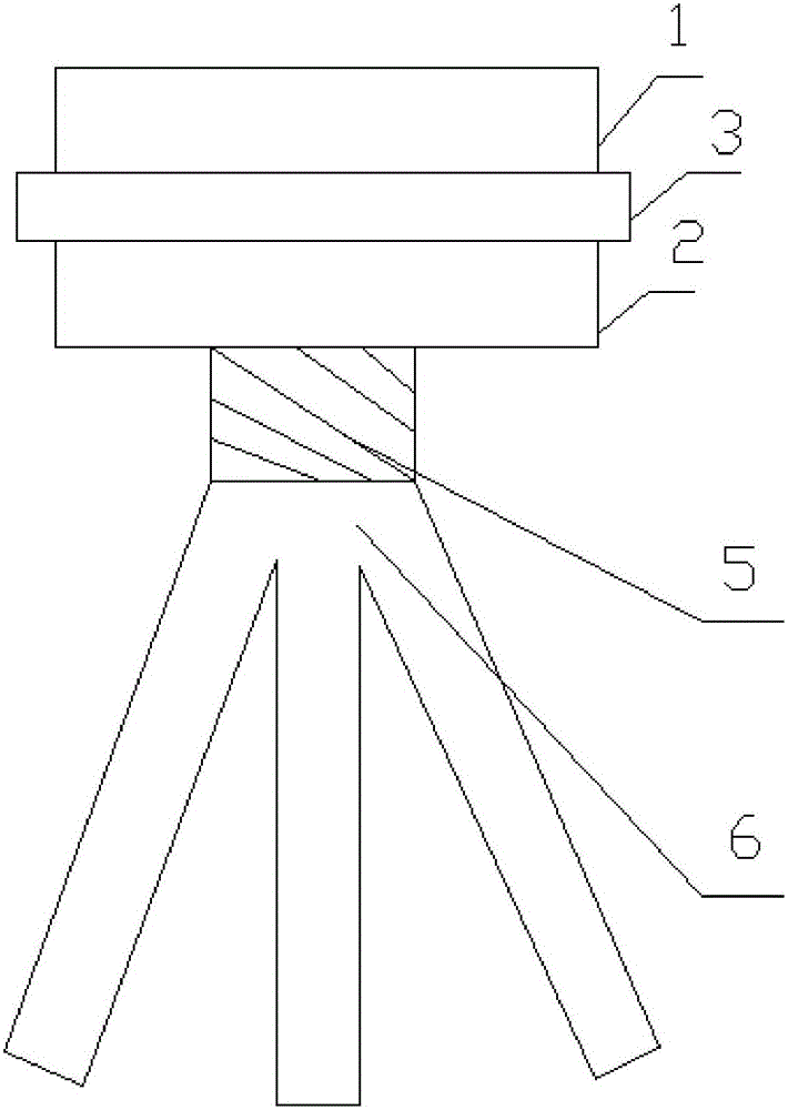 Camera base with grating scale