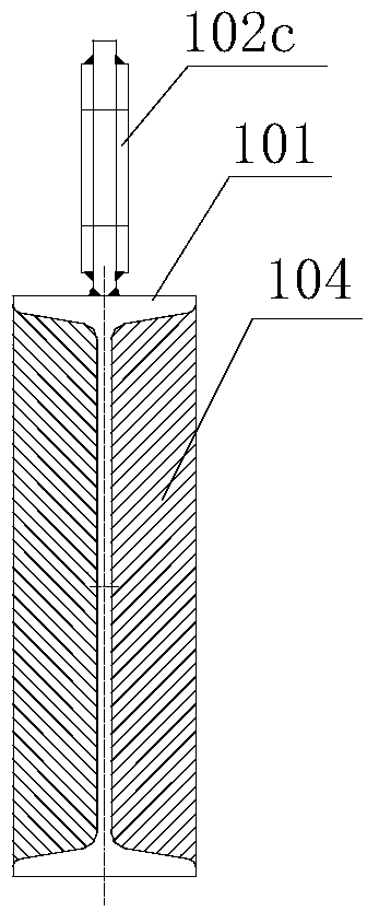 Special spreader for floating container breakwater