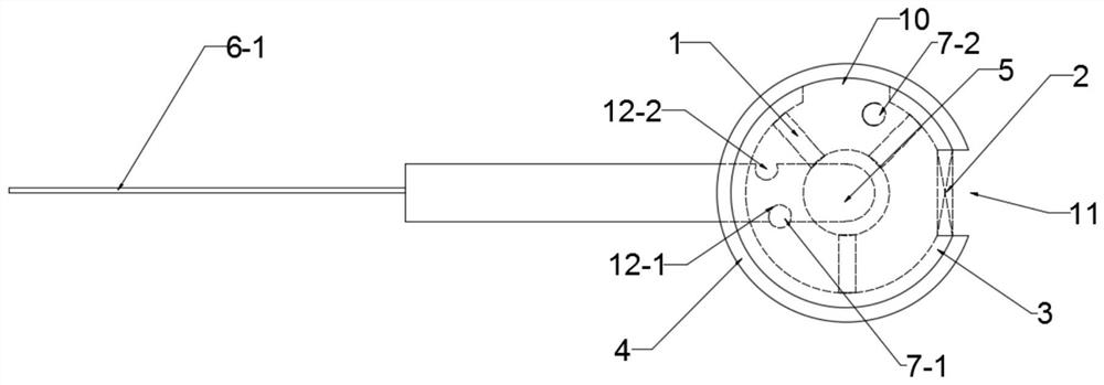 Mining automatic explosion-proof water curtain device with dust lowering function