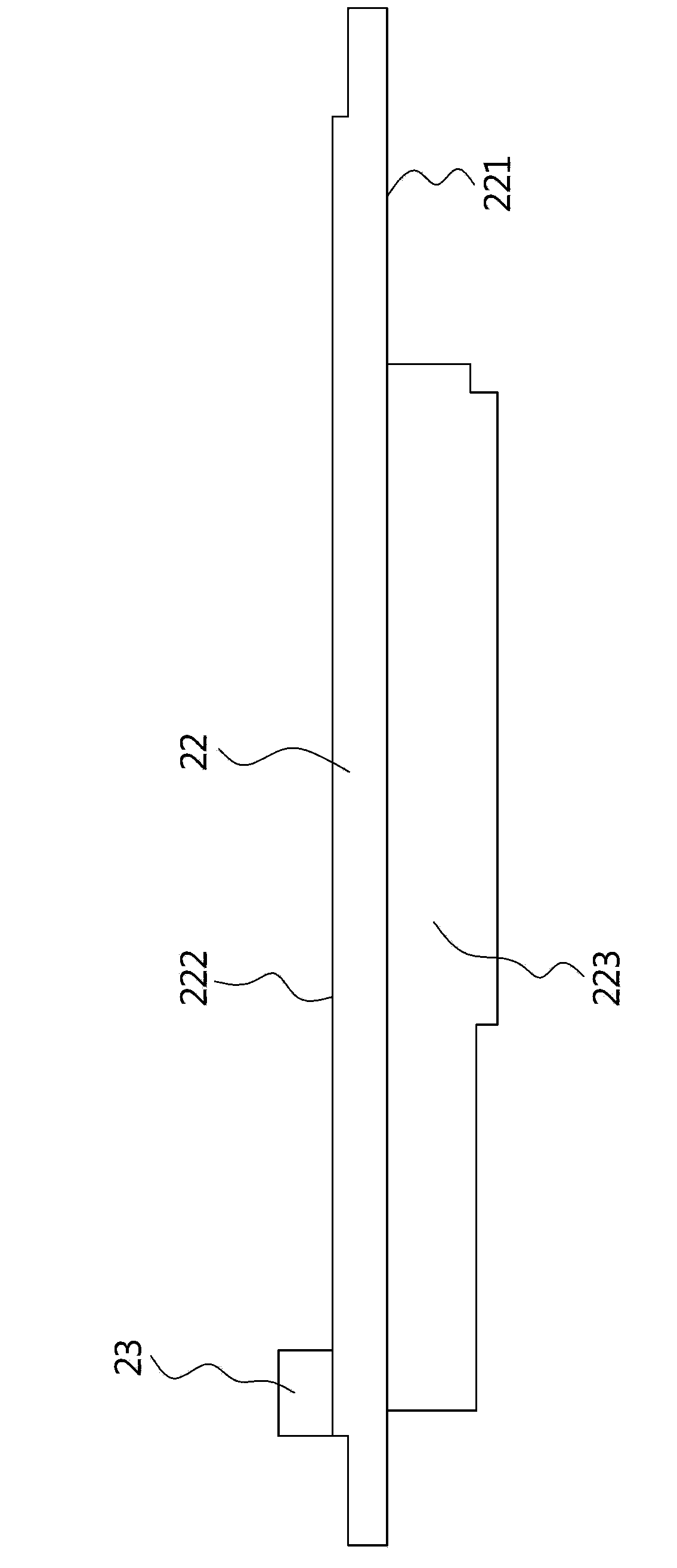 Backlight module and display device comprising same