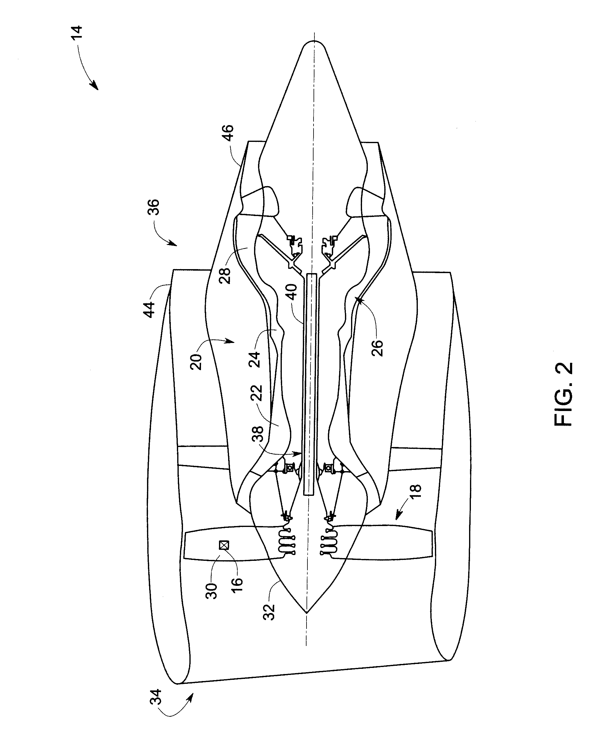 System and method for reducing wake