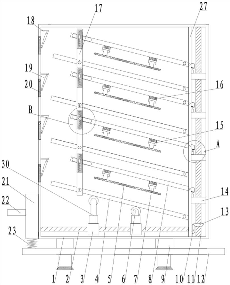 Musical instrument storage box convenient to take and place