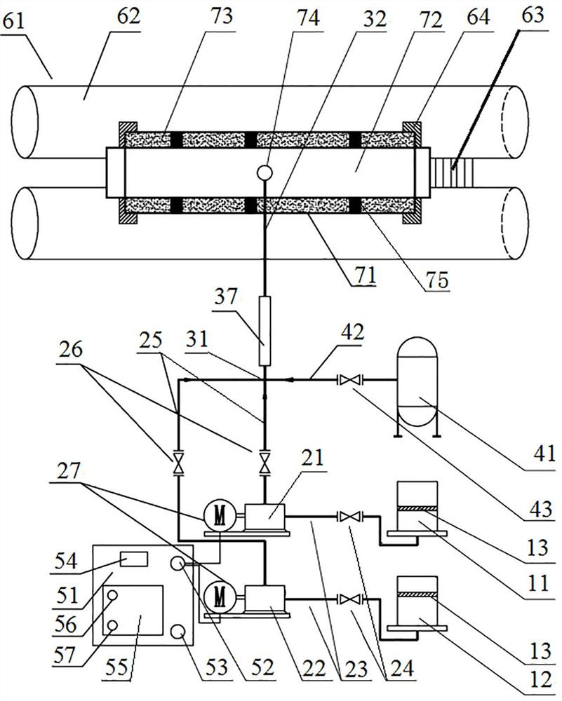 Foaming method for thermal insulation layer of polyurethane foaming thermal insulation pipe