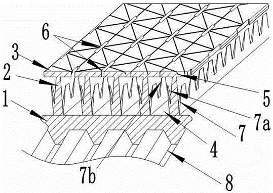 Evaporating pipe with narrow-gap steam exhaust opening