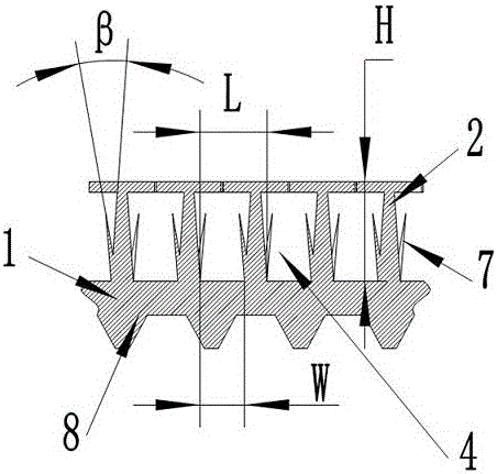 Evaporating pipe with narrow-gap steam exhaust opening