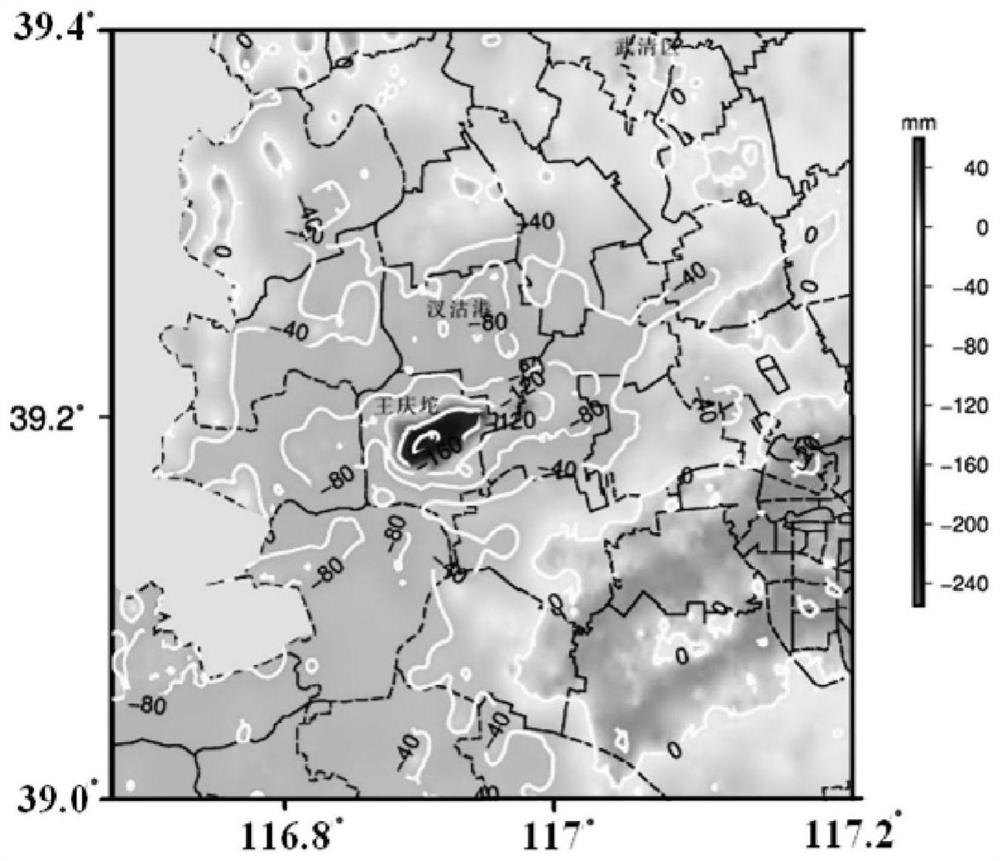 Surface deformation detection method based on synthetic aperture radar interferometry technology